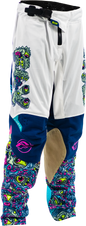 Yth Kinetic Mutant Mesh Pants White/Blue/Multi Sz 26