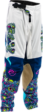 Load image into Gallery viewer, Yth Kinetic Mutant Mesh Pants White/Blue/Multi Sz 24