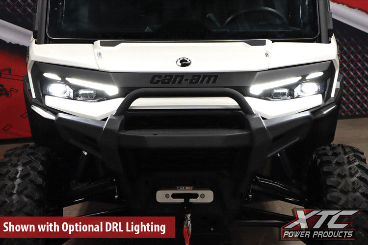 Auto Turn Signal Kit W/ Billet Lever And Front Drl Lights Can