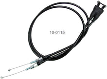 Load image into Gallery viewer, Black Vinyl Throttle Push Pull Cable Set
