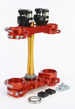 Load image into Gallery viewer, Xtrig Rocs Tech Clamps Red Hon 22mm