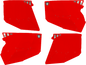 Stealth Door Alluminum Skins Red Pol
