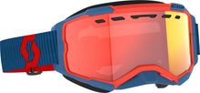 Load image into Gallery viewer, Fury Snowcross Ls Goggle Drk Blu/Neon Red Red Chrome