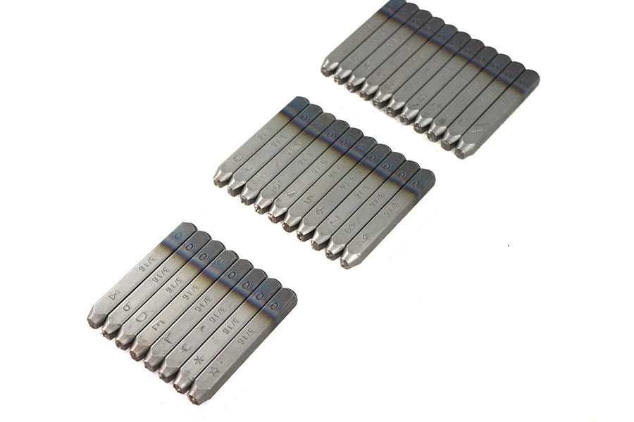 Motor Number Stamp Set
