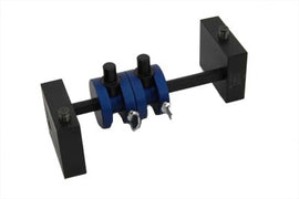 Jims Shifter Fork Gauge Tool for transmission, displaying measurement scale and tool components used for gear shifting adjustments.