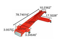 Load image into Gallery viewer, Motorcycle Roller Dolly Lift Tool
