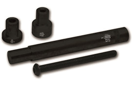 Jims FLT drive line inner primary shifter shaft bushing tool, used for maintenance and installation in motorcycle drive systems.