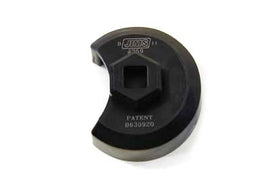 Jims Engine Dipstick Socket for oil tank, showing the metal tool with Jims branding, designed for vehicle oil level checks.