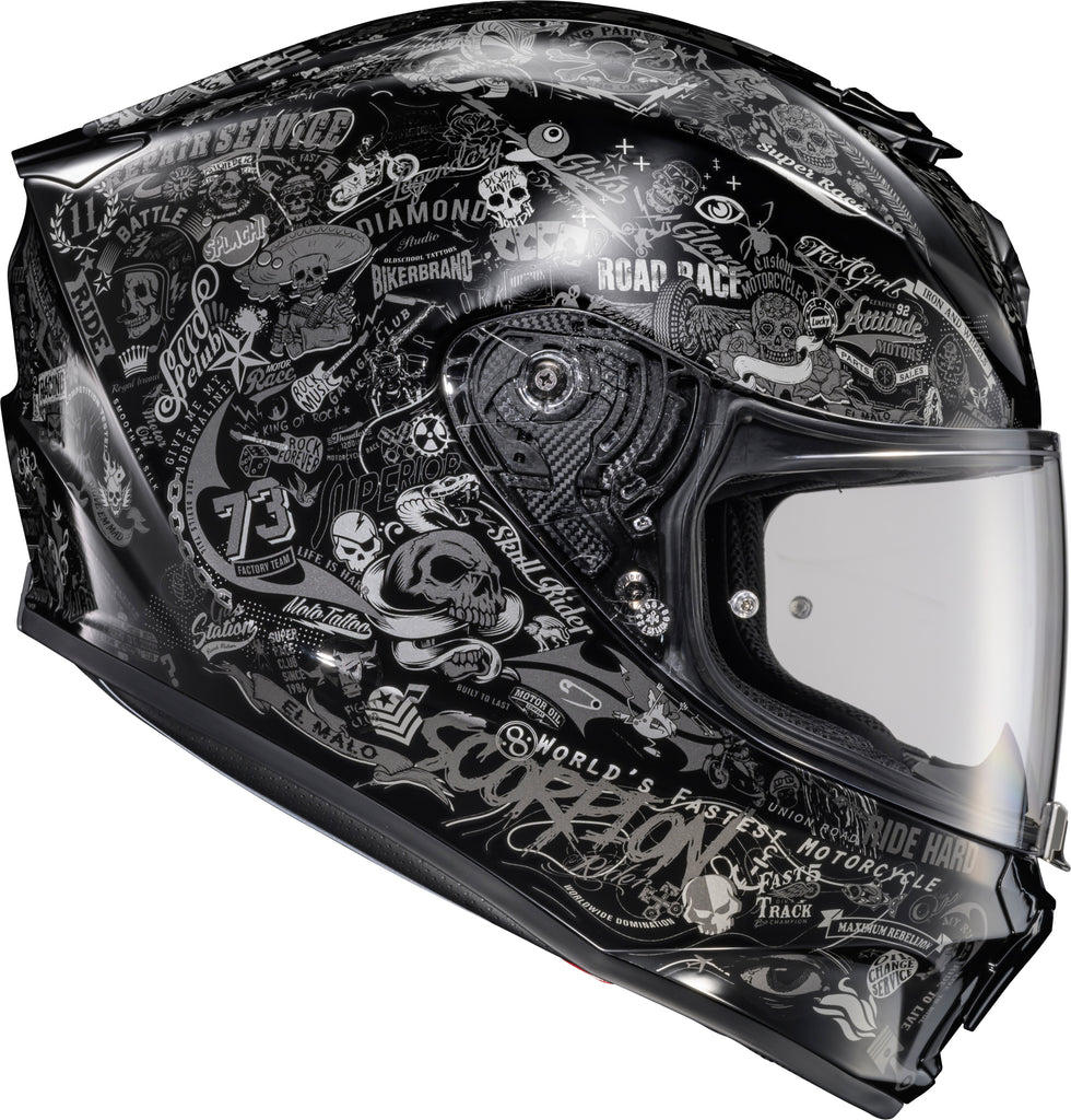 Exo R330 Full Face Helmet Shake 2 Black Xl