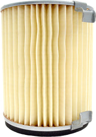 EMGO air filter showing rectangular pleated paper filter element for motorcycle or vehicle air intake system
