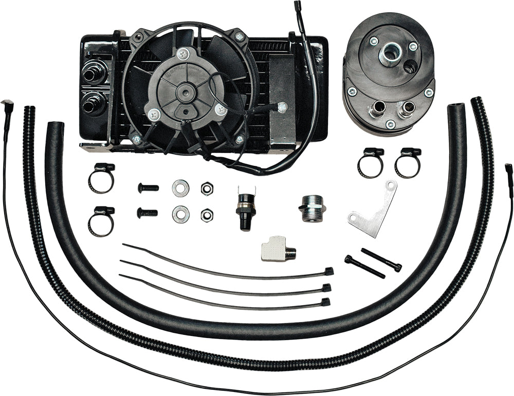 Lowmount Oil Cooler Fan Assisted
