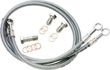 GBRAKES Brake Line Front Silver Kaw 17-10269