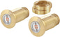 Lightning Boltz Red Led Brass