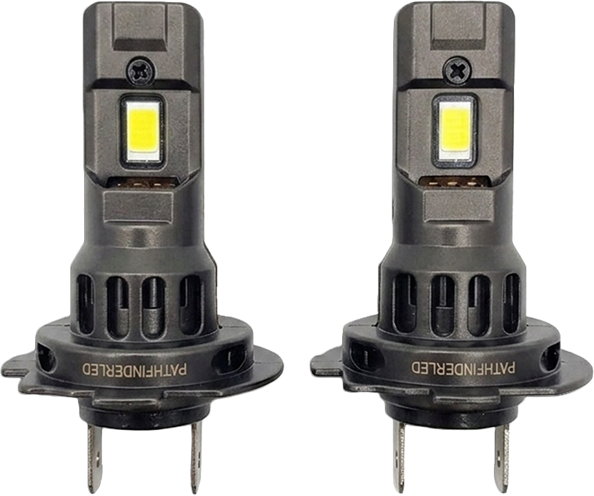 H7 Led Bulb OEM Replacement 5000lm   6000k Pr