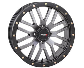 St3 Wheel 20x7 4+2.5 (+10mm) 4/137 Matte Gunmetal Grey/Blac