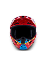 Load image into Gallery viewer, S M7 Cast Helmet Ece06/Dot Red/Yllw Fluo/Blue Glossy 2x