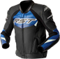 Tractech Evo D3o Jacket Blk/Blue Leather Lg