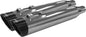 Comp S Slip On M8 Flh/Flt Chrome W/Slash Black Endcap