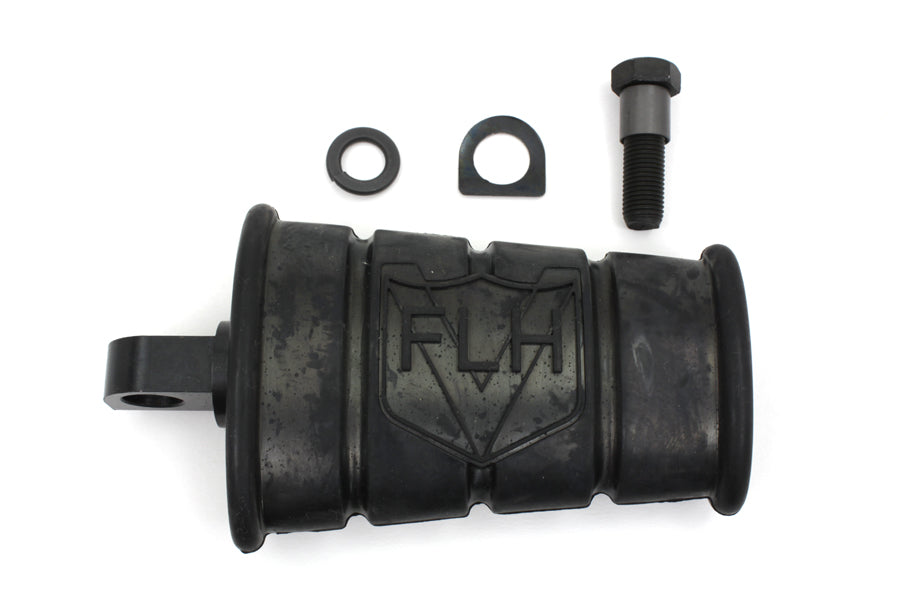 FLH  inchV inch Kick Starter Pedal Assembly Black