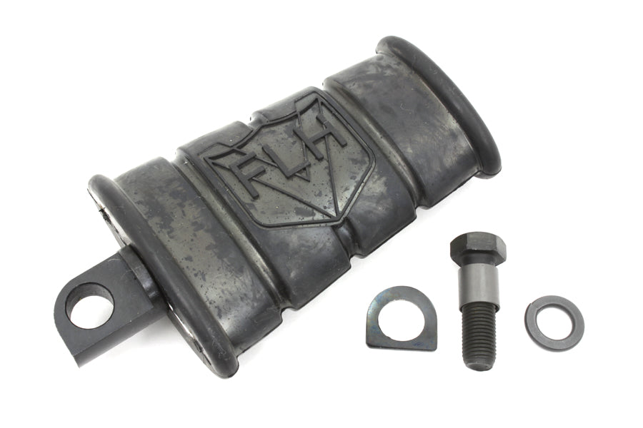 FLH  inchV inch Kick Starter Pedal Assembly Black