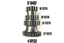 Load image into Gallery viewer, 4-Speed Transmission Cluster Gear