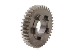 OE transmission 4th gear mainshaft shown in the image, a durable component for automotive gearboxes.