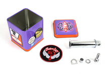 Load image into Gallery viewer, Indian Larry Style Spool Kick Pedal Chrome