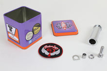 Load image into Gallery viewer, Indian Larry Style Spool Kick Pedal Chrome