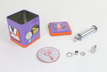 Load image into Gallery viewer, Indian Larry Style Spool Kick Pedal Chrome