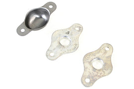 Motorshop Kick Starter Pedal Plate Set for motorcycle transmission, showing durable metal pedals with rubber grips.