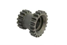 Andrews transmission 1st and 2nd cluster gear set with metal gears and bearings, designed for motorcycle or vehicle transmission systems.