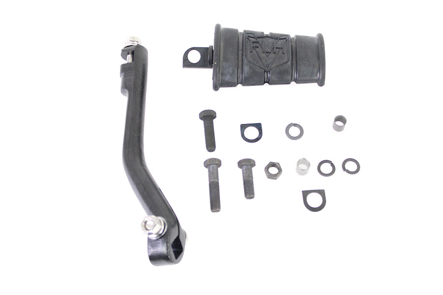 Kick Starter Arm and Pedal Kit Black