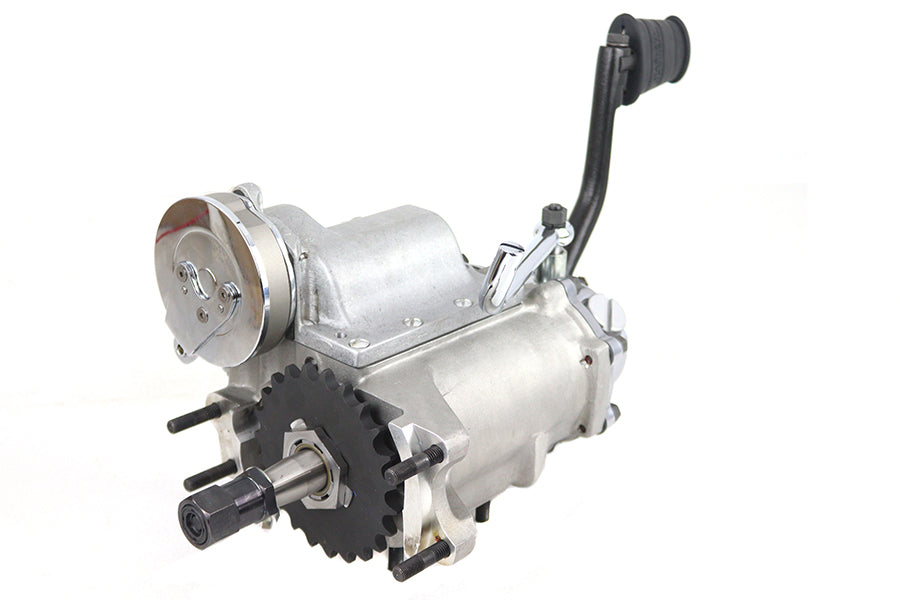 Replica 4-Speed Big Twin Transmission Assembly