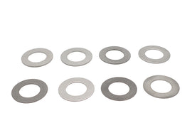 Eastern transmission shifter pawl thrust washer shown in a close-up image, highlighting its shape and metal finish.