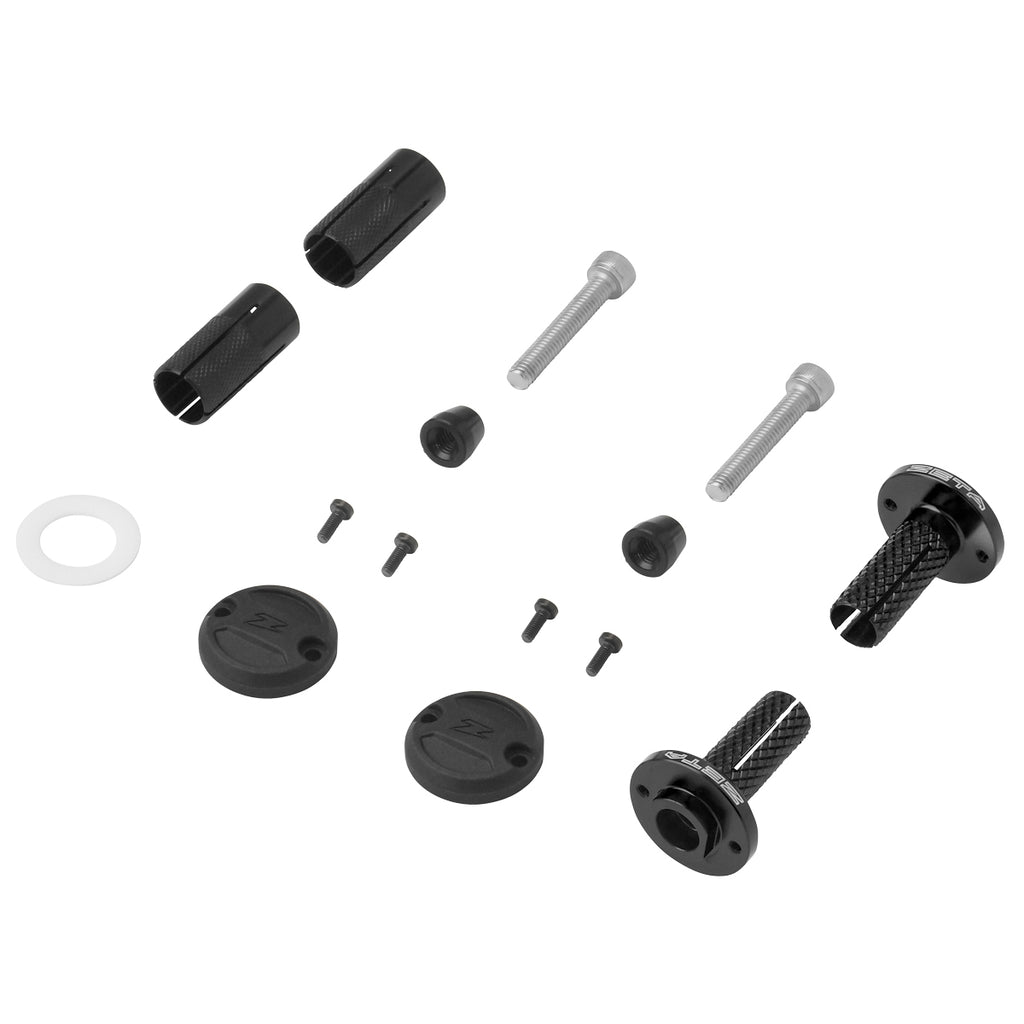 ZETA ZE48-9000 Hybrid Bar End Plug, Black – Vendor 634-8405