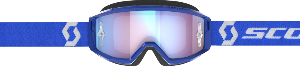 Primal Goggle Blue/White Blue Chrome Works