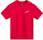 Combo Back Ss Csf Tee Red/White Sm