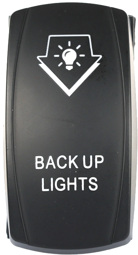 Back Up Lighting Switch Pro Series Backlit