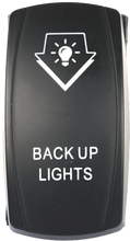 Load image into Gallery viewer, Back Up Lighting Switch Pro Series Backlit