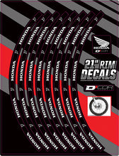 Load image into Gallery viewer, Rim Decals 21" Honda Logo Front