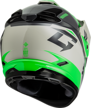 Load image into Gallery viewer, Gm 11s Ronin Snow Helmet W/ Elec Shield Green/Grey 3x