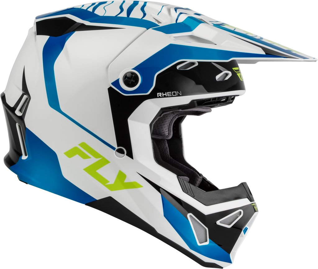 Youth Formula Cp Charge Helmet White/Blue/Black Yl