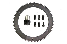 York 84 Tooth Clutch Drum Ring Gear Kit for electrical chain drive systems, showing gear and clutch components.