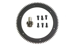 York 84 Tooth Clutch Drum Ring Gear Kit for electrical applications, showing detailed gear components and assembly.