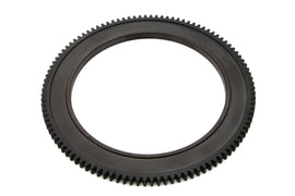 York 106 Tooth Clutch Drum Starter Ring Gear for electrical applications, showing the gear's detailed metal teeth and structure