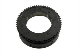 York side valve clutch drum without starter gear, showing detailed metal construction and mounting surface.