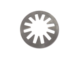 Barnett diaphragm clutch spring for drive line, part number 18-3252A, showing the metal coil spring on a white background.