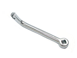 Chrome clutch release arm for drive line, York brand, showing the metal arm with detailed chrome finish and mounting points.