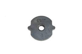 York drive line clutch release plate, model 18-8257a, showing the metal plate with mounting holes and mechanical components.