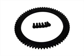 York 66 Tooth Clutch Drum Starter Ring Gear bolt-on for electrical systems, showing the gear with bolt holes and gear teeth in the image.